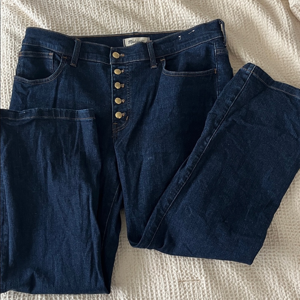 NWOT Madewell Mid-Rise Kick Out Jeans - Picture 7 of 7